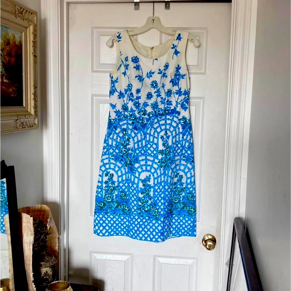Vintage “Golden Girls” Garden Dress by Lee Stevens - Size 8 - REDUCED